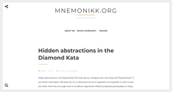 Desktop Screenshot of mnemonikk.org
